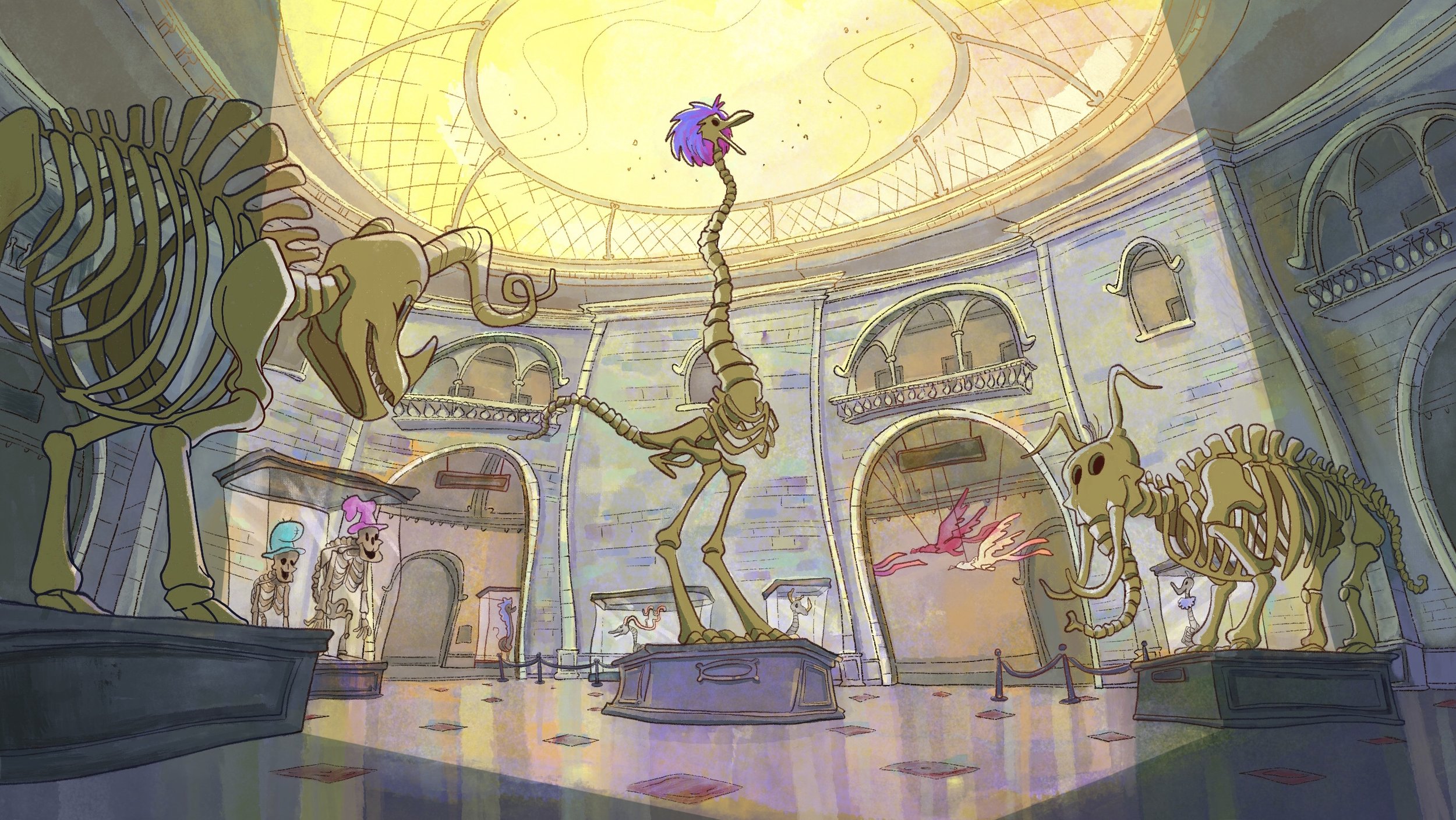 Paint, Lindsey Serata Layout, Warner Bros. Animation
