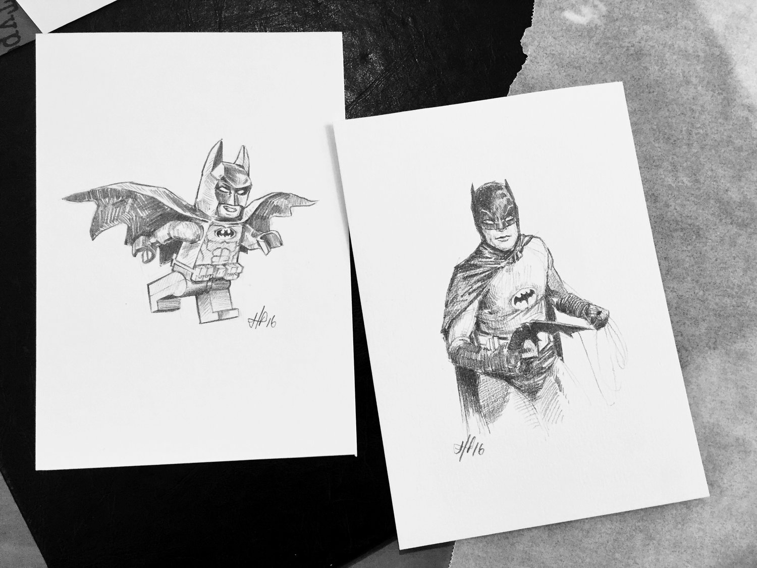 Batman Pencil Drawings — Lach Hamilton Art