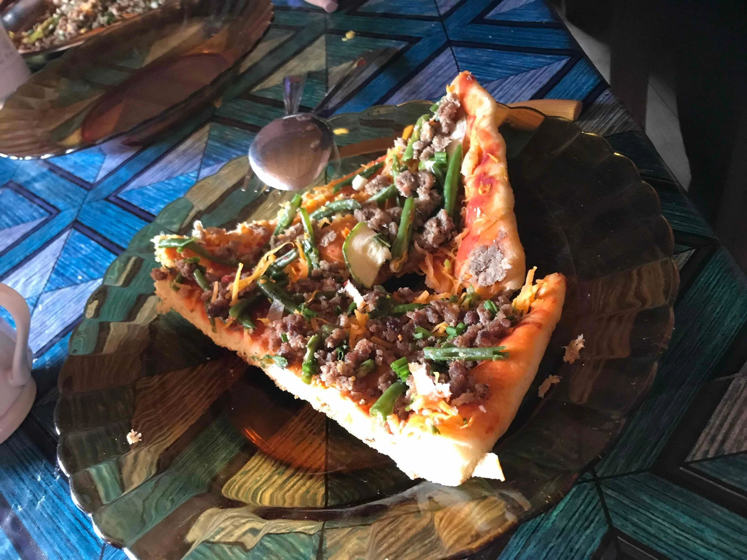 Neny Doline's Sardine Pizza. Yummy :)! 