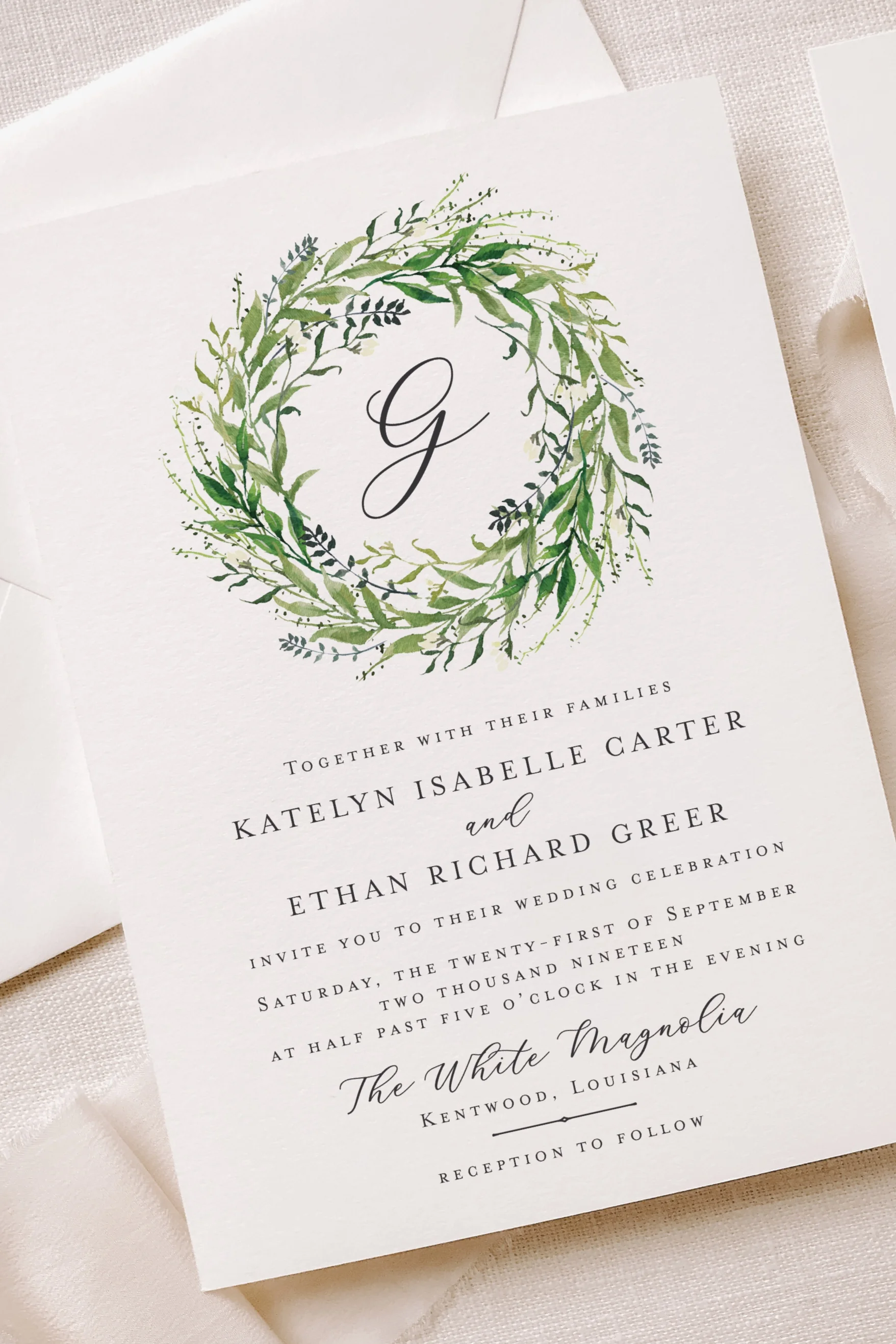 Greenery Wedding Invitation Suite.jpg