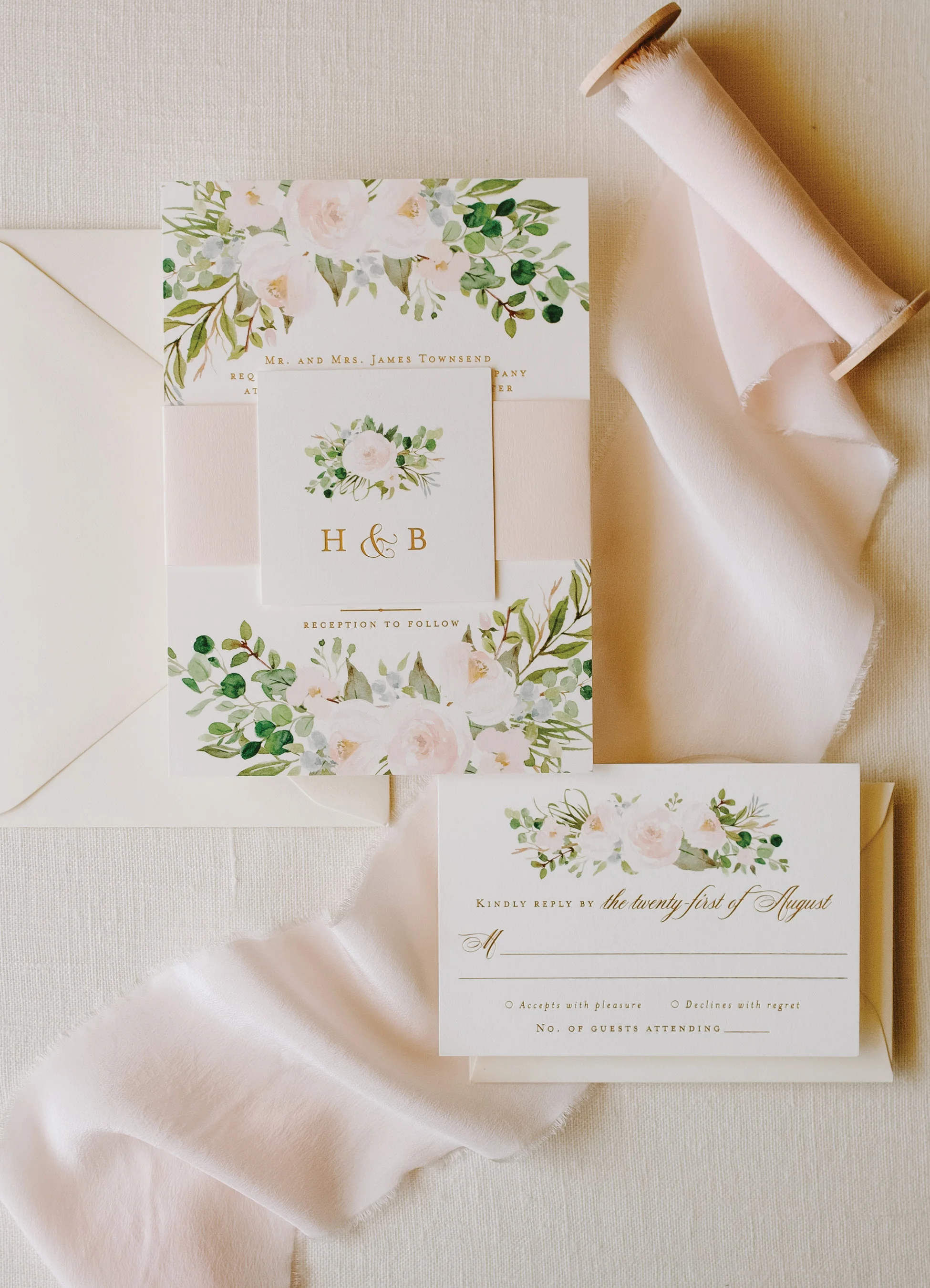 Elegant Wedding Invitations