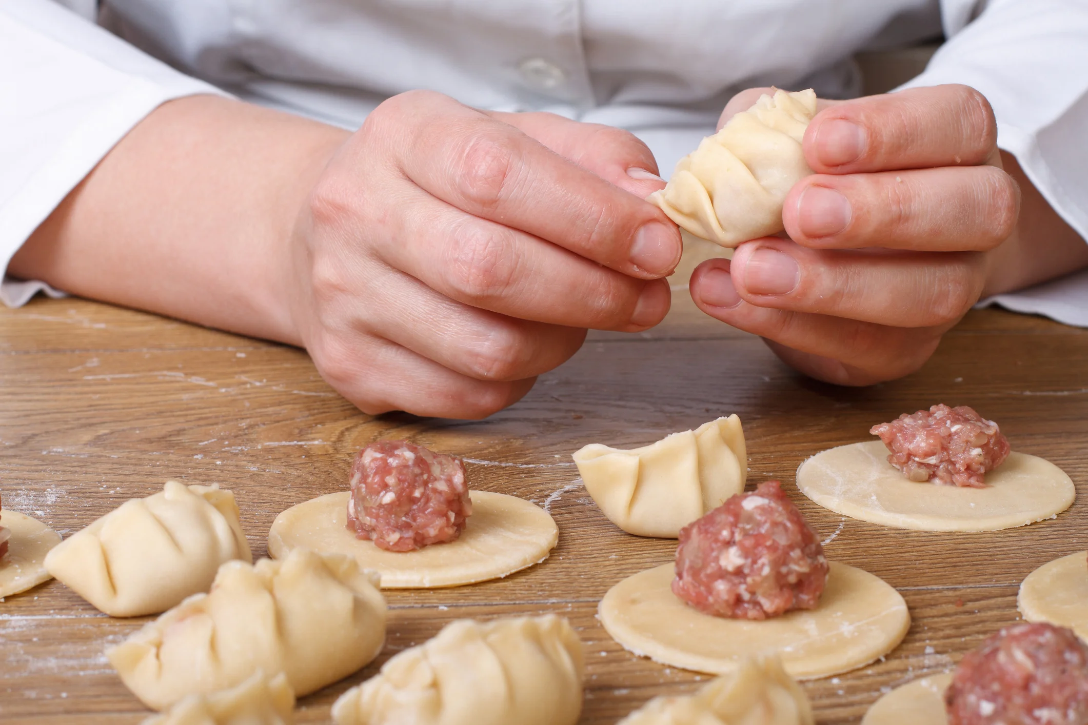 Hunan Restaurant Housemade Pork Pot Stickers 