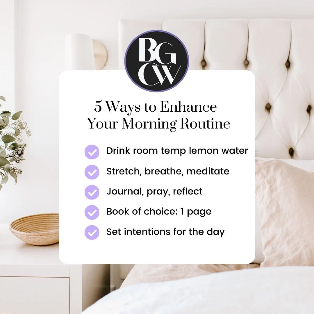 The morning begins with you! As we ease into the final quarter of the year, let&rsquo;s seize this time to implement and/or reactivate good self-care habits that will set us up for success in the next few months and new year to come. Getting up an ho