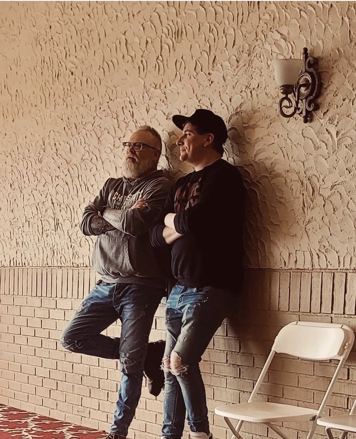 Troy Taylor and Cody Beck