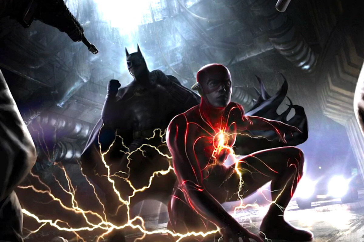 First Ezra Miller ‘Flash’ Concept Art REVEALED: ‘The Flash’ DC FanDome Panel Recap