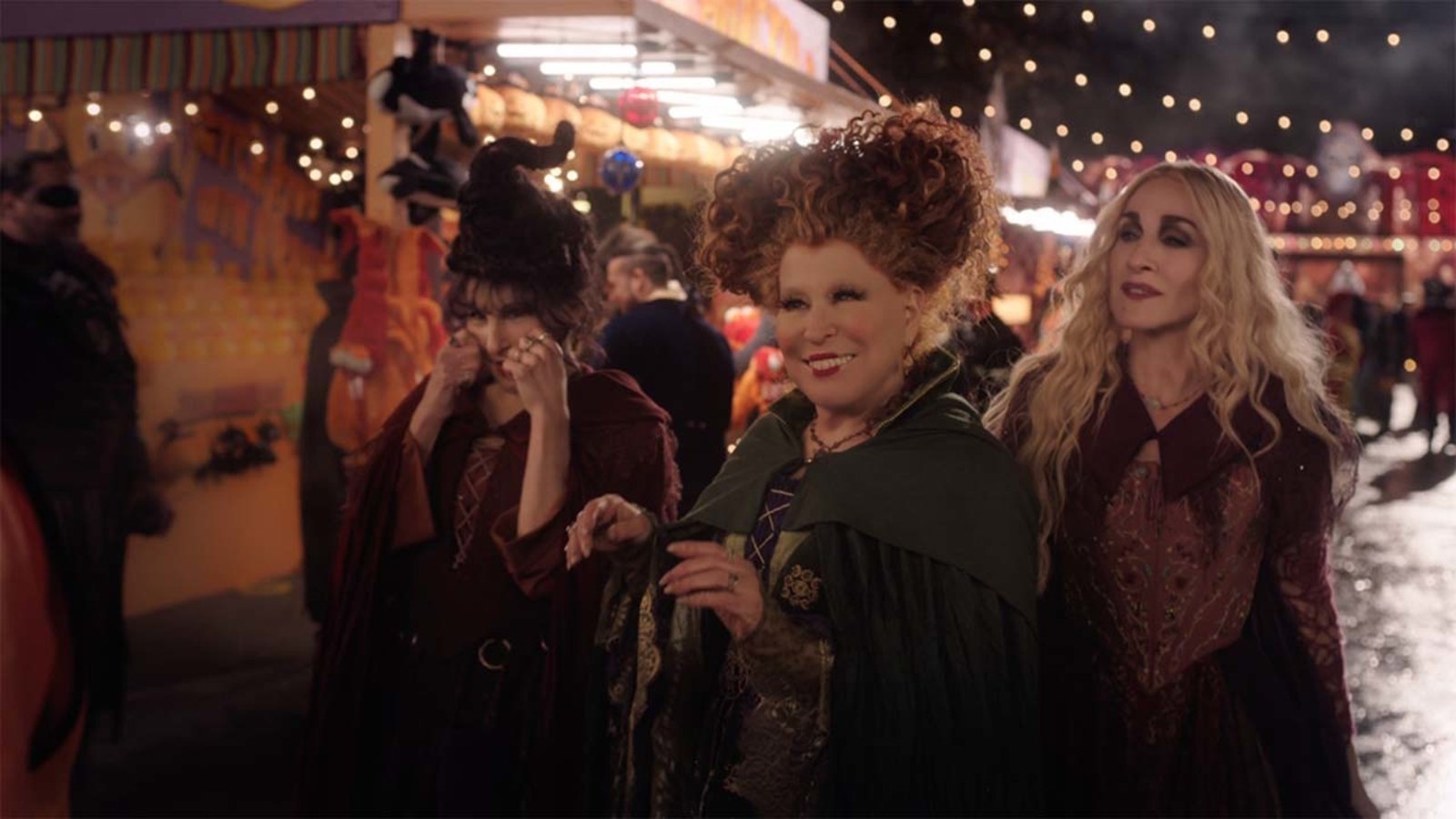 The Sanderson Sisters Return to Salem in First 'Hocus Pocus 2' Teaser