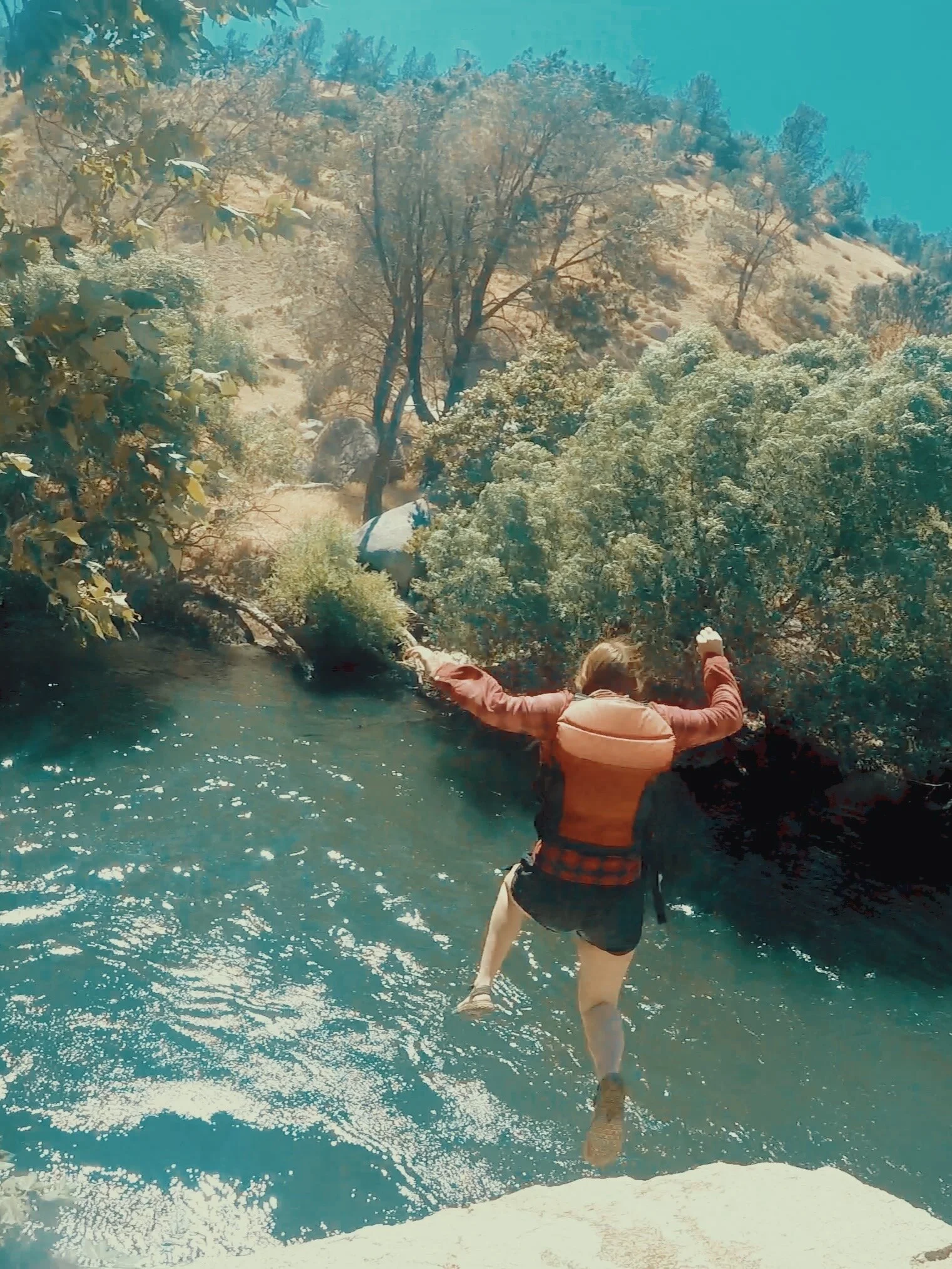 My first Rafting trip on the Kern River (Class I-III) 