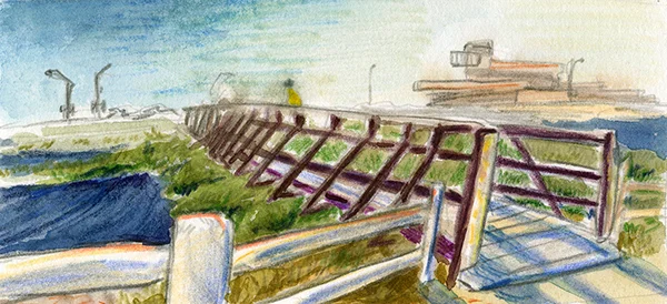 painting on brown paper bolsas