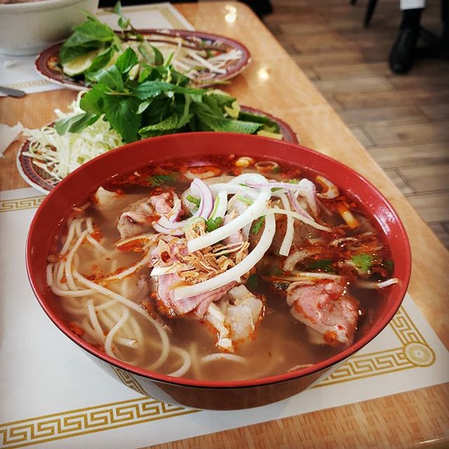 Bun Bo Hue from Saigon Dish in Los Angeles, CA

It's a yummy Bun Bo Hue in the south LA area. The restaurant also has Pho and other authentic Vietnamese foods.

Alexi.xyz verdict: it's a good one.

#Food
#FoodInLA
#VietnameseFood 
#BunBoHue
#Noodles
