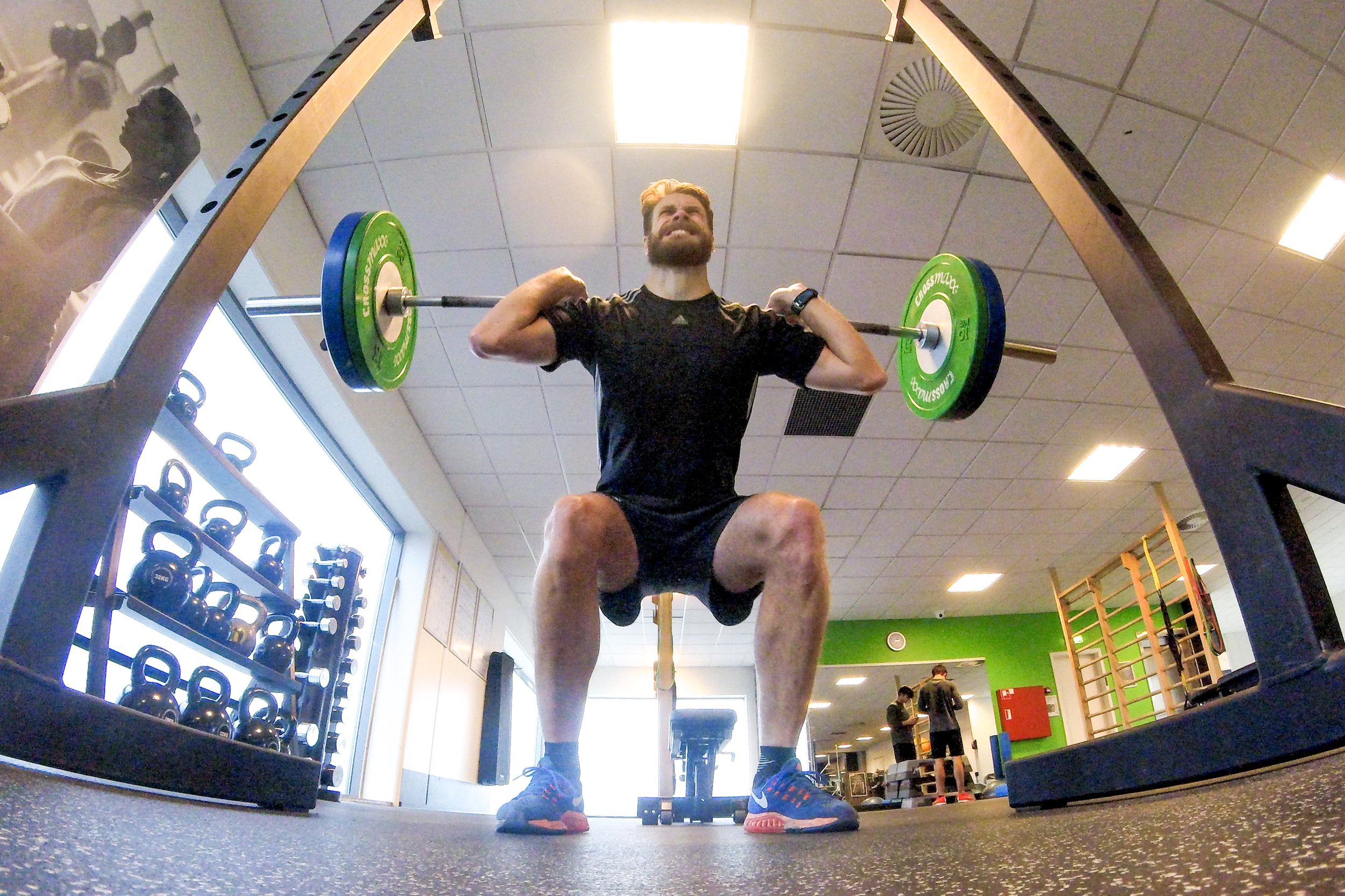 Squats. GoPro Hero Session 4