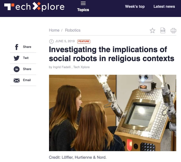 Kann ein Roboter segnen?