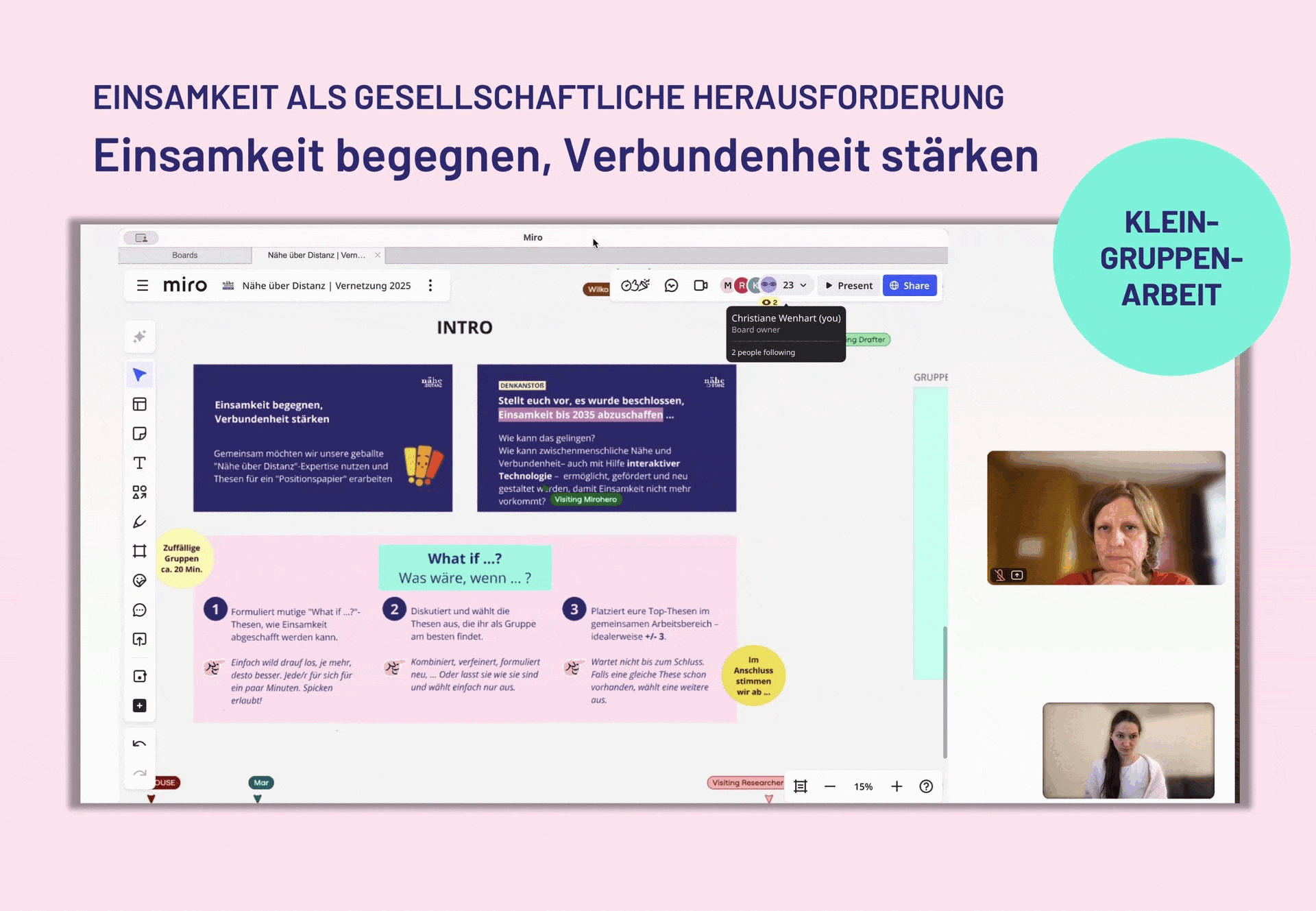 VEREINT Vernetzungstreffen "Transferperspektive"