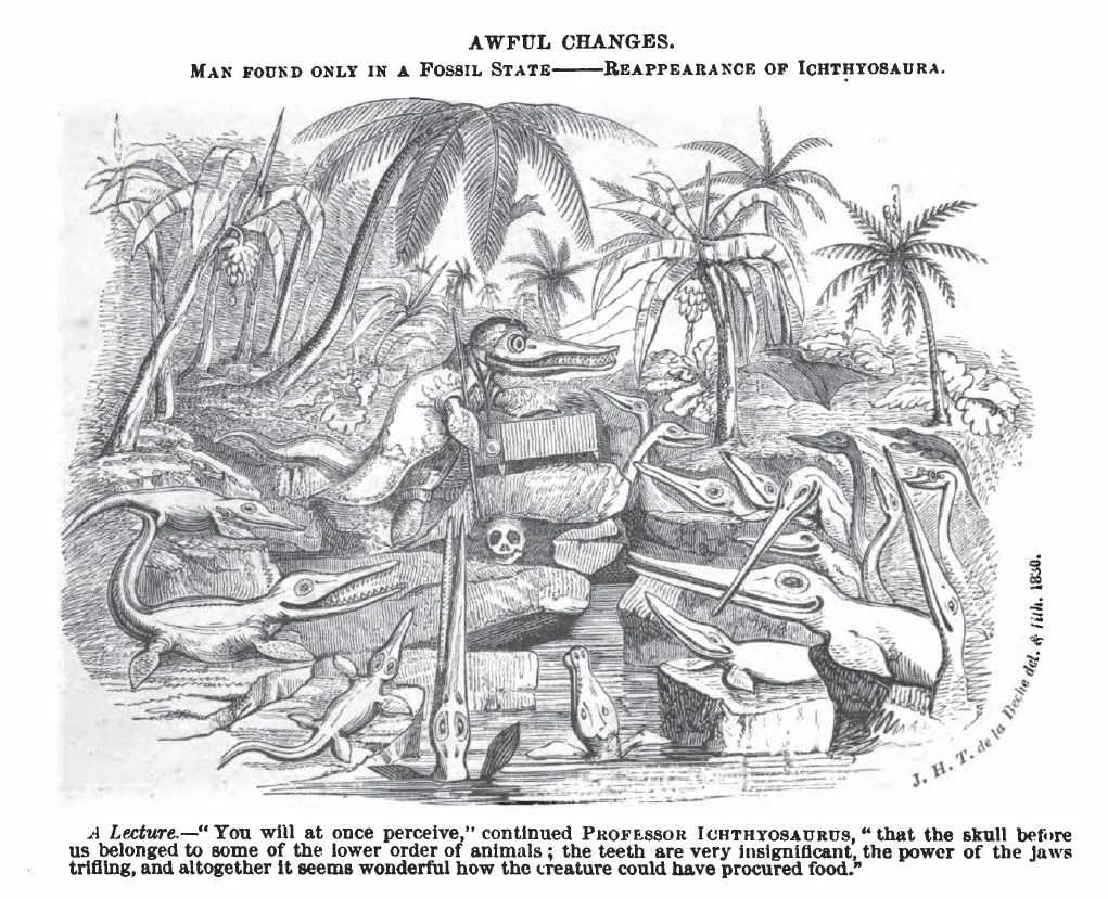 Henry de la Beche, Awful Changes (1830)