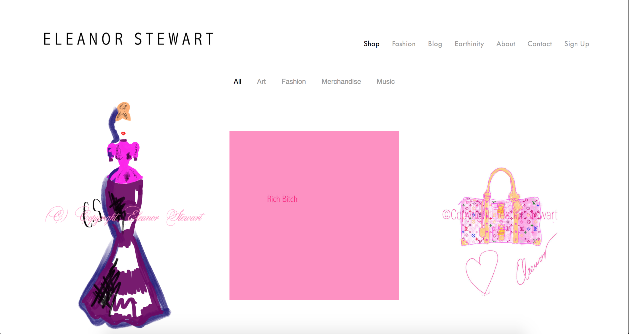 Eleanor Stewart Website