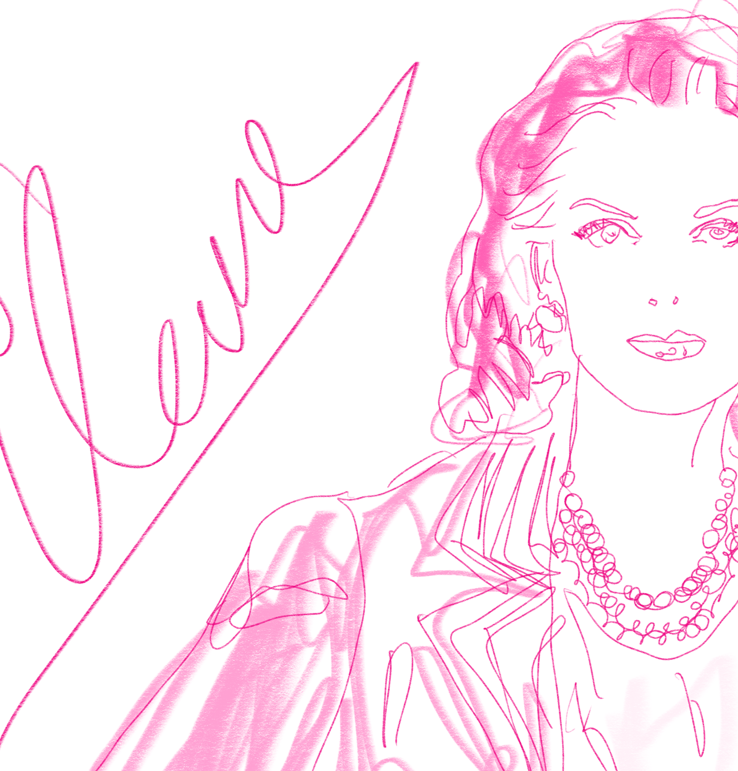 Vogue 3 pink close up.