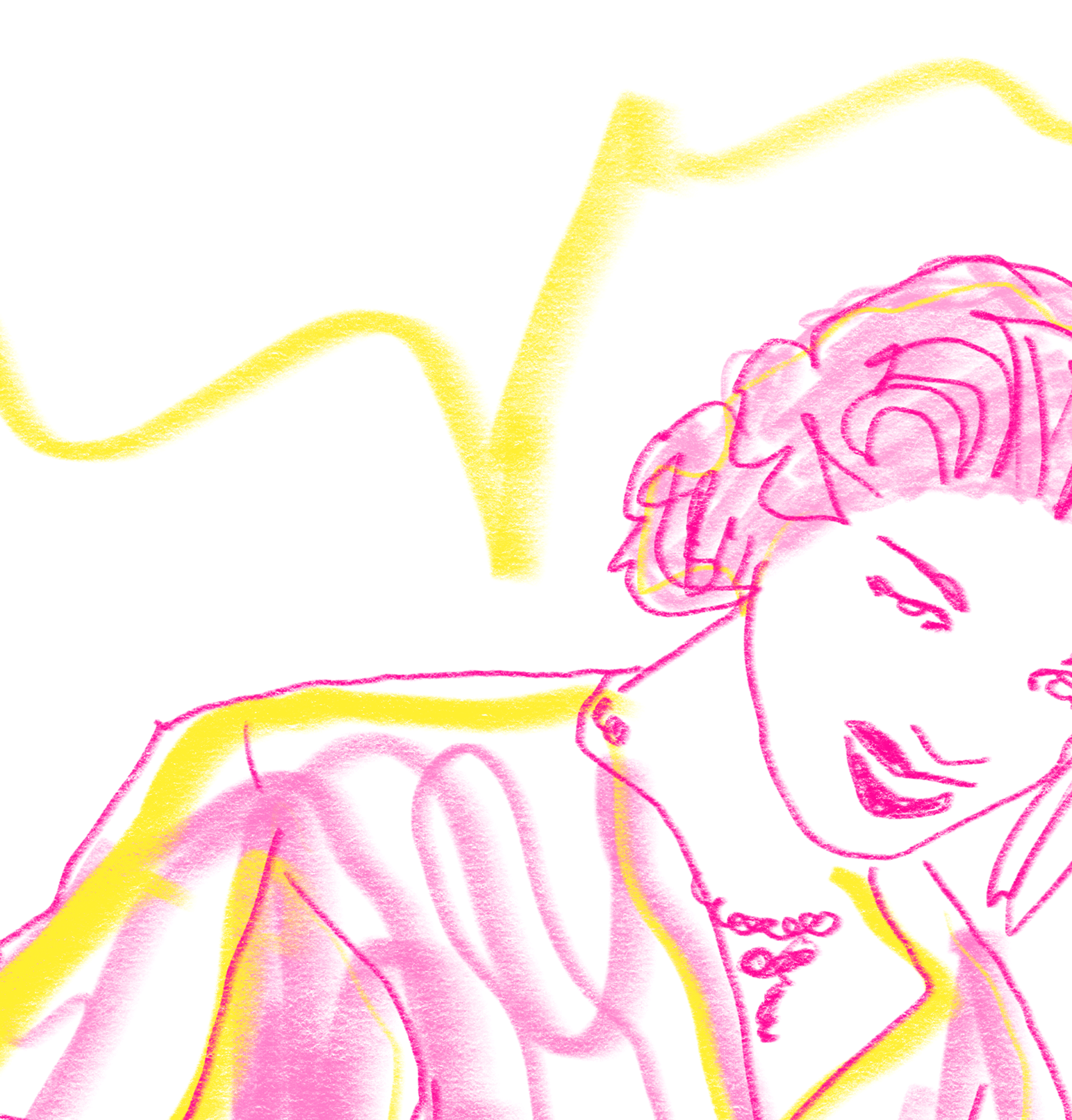 Close up of Vogue 2 by Eleanor Stewart.