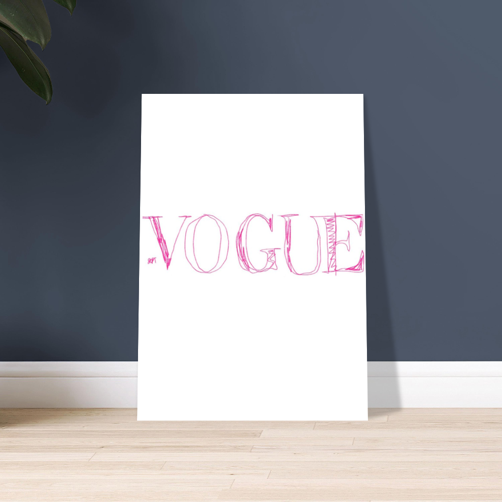 Vogue Print Fine Art Poster