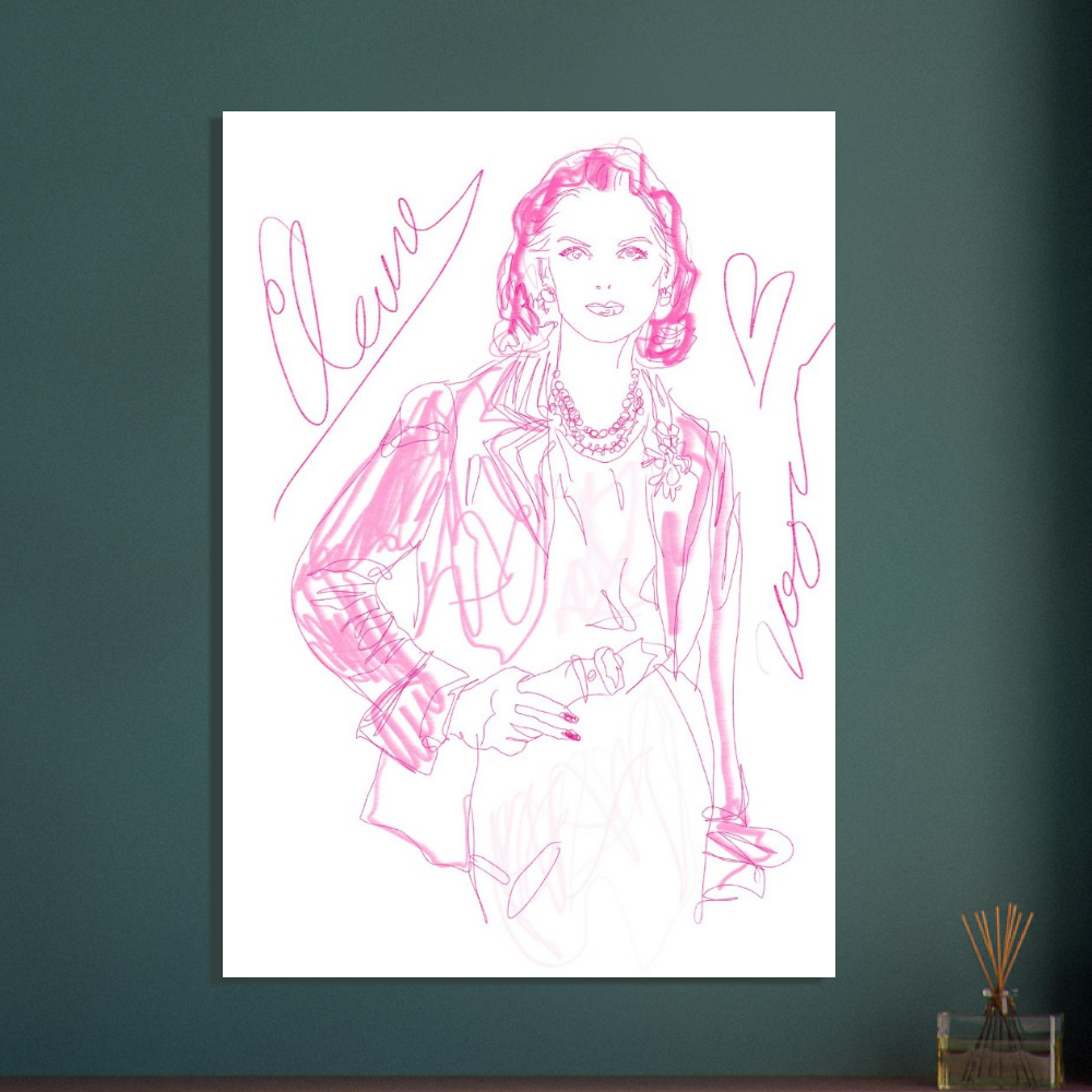 Vogue 3 Fine Art Poster