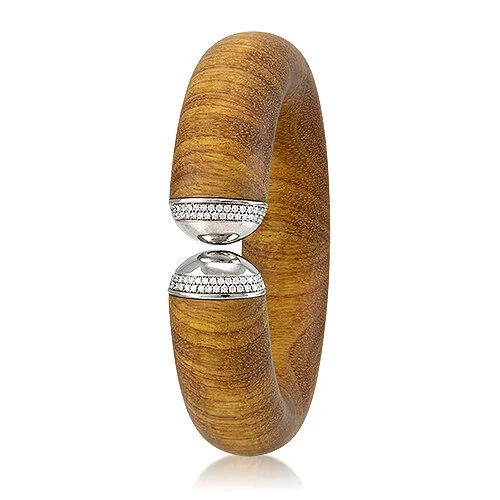 Meet me by the tree | Diamonds  | White Gold | Canary Wood