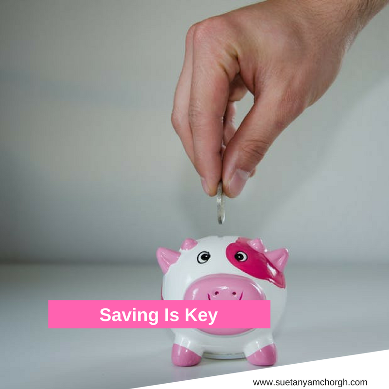 Saving is key