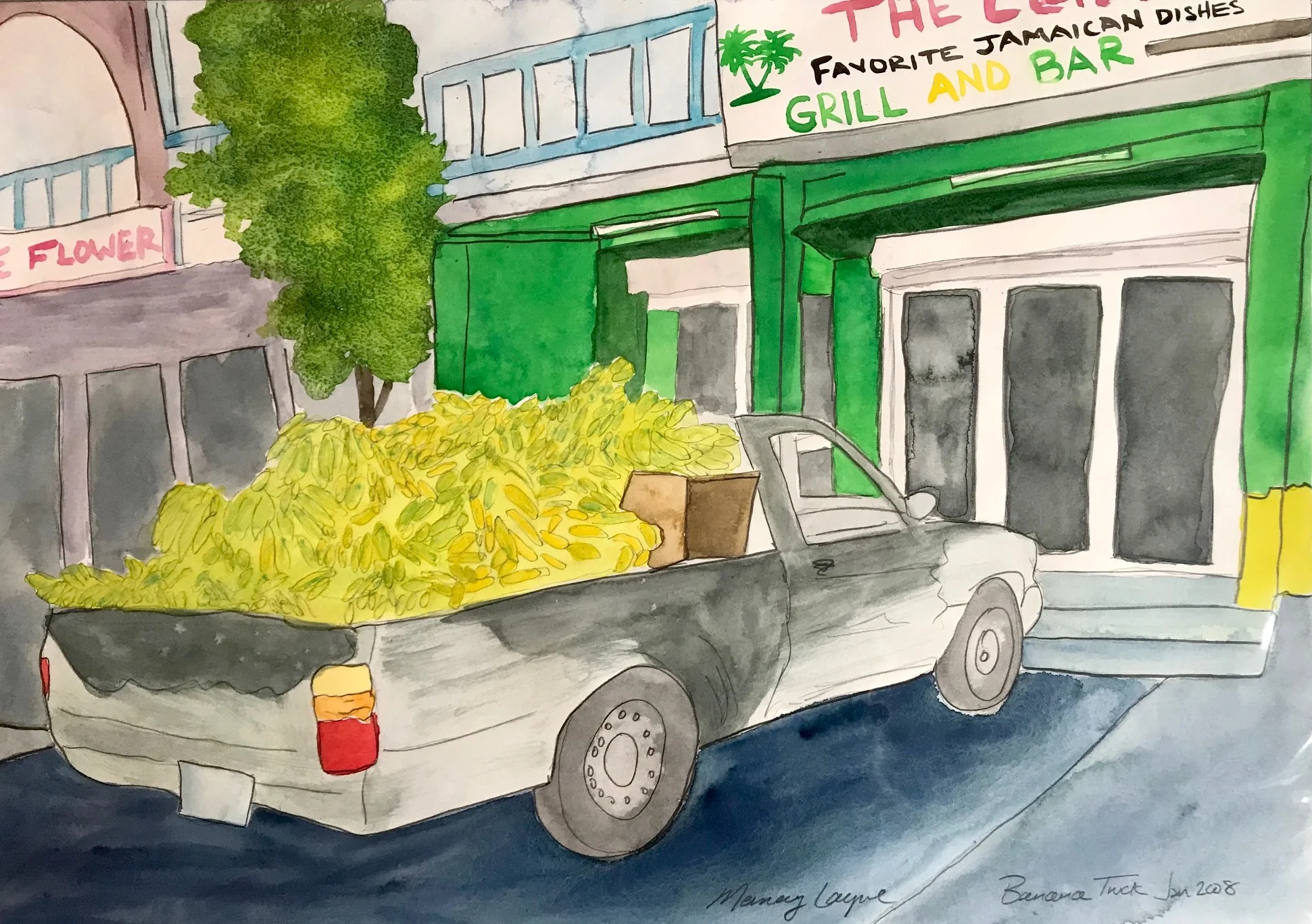 Banana Truck — Memory Layne Creative Banana Truck — Memory Layne Creative