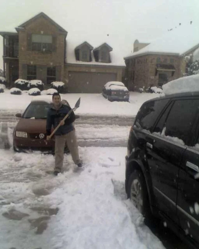 If only she'd gotten the snow ball!