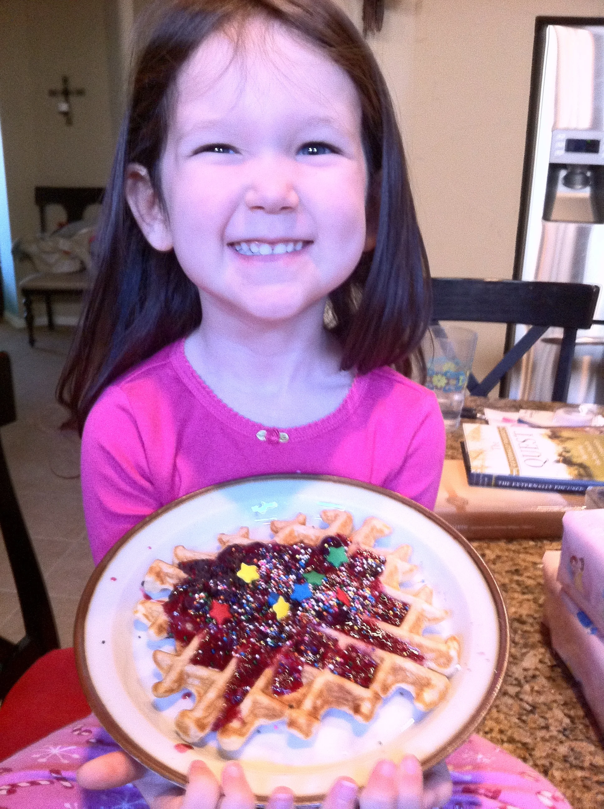 Dad, my body feels 4!