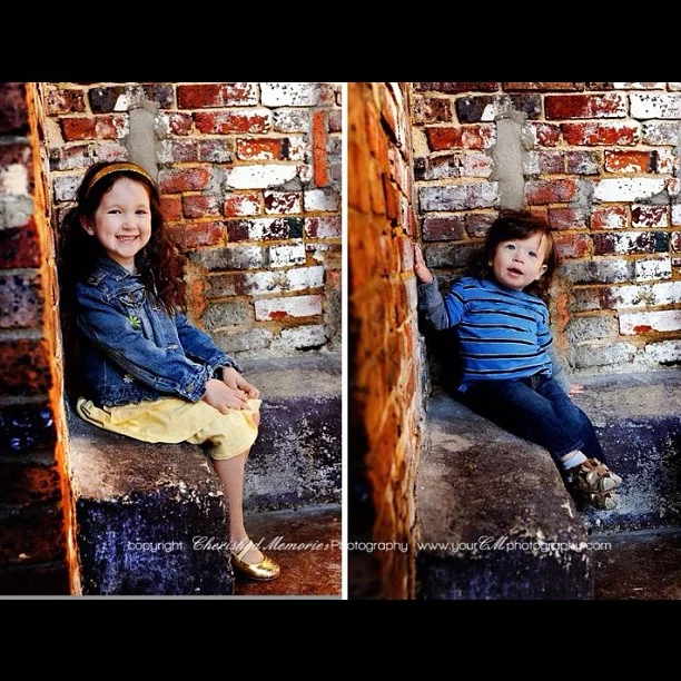 The kiddos in an old church Fort Worth