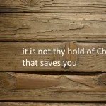 Look Not to Your Hope, but the Source of Hope