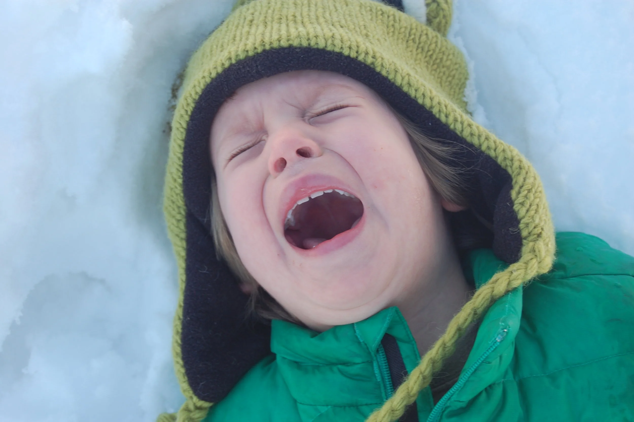 sun beams and snow demons