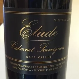 2012 Etude Cabernet Sauvignon
