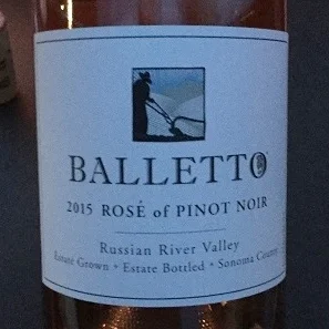 2015 Balletto Vineyards Rosé of Pinot Noir