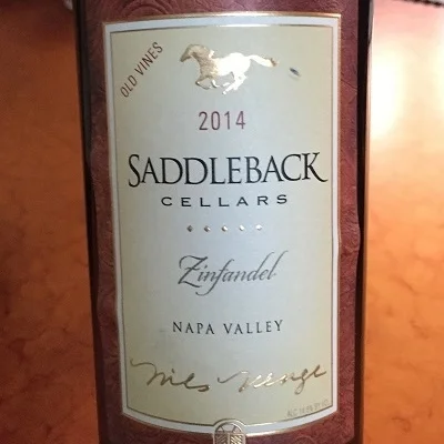 2014 Saddleback Cellars Zinfandel Old Vines