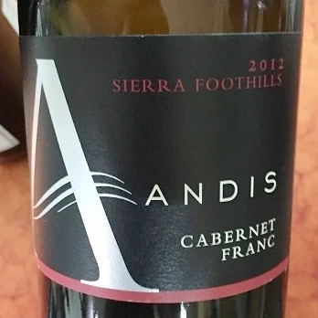 2012 Andis Wines Cabernet Franc