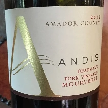 2012 Andis Wines Mourvedre