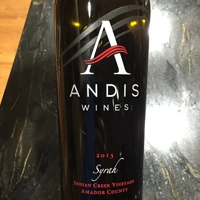 2013 Andis Wines Syrah Indian Creek Vineyard