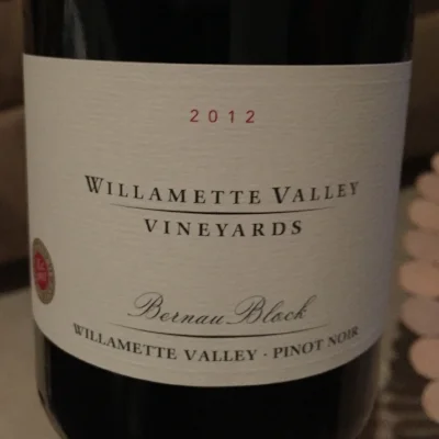 2012 Willamette Valley Vineyards Pinot Noir Bernau Block