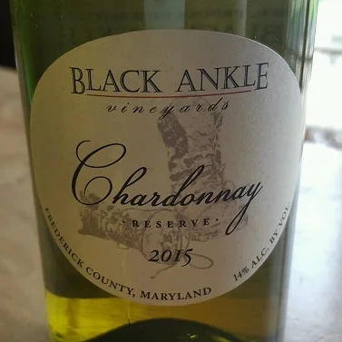 2015 Black Ankle Vineyards Chardonnay Reserve