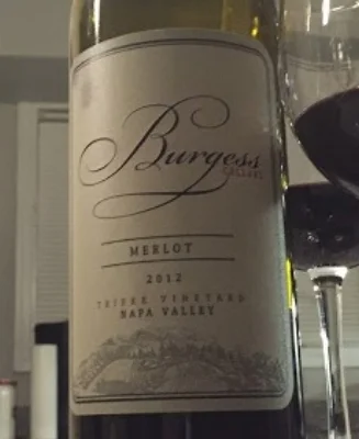 2012 Burgess Cellars Merlot