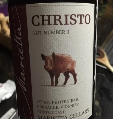 NV Marietta Cellars Christo Lot Number 3
