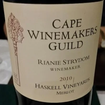 2010 Haskell Vineyards Cape Winemakers Guild Merlot