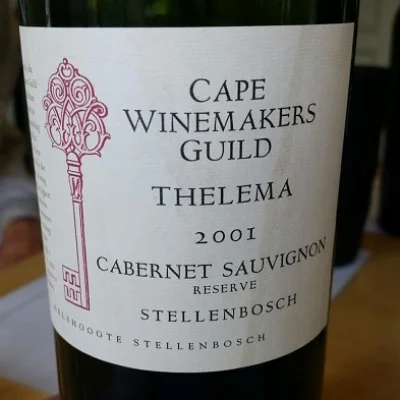 2001 Thelema Cape Winemakers Guild Cabernet Sauvignon Reserve
