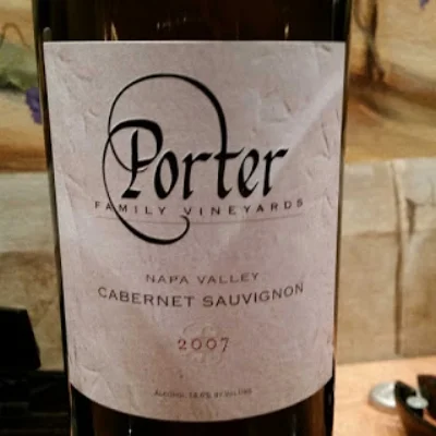 2007 Porter Family Vineyards Cabernet Sauvignon