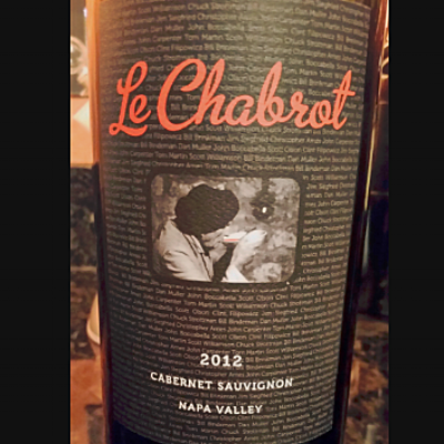 2012 The Wine Foundry Le Chabrot Hennessey Ridge