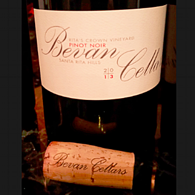 2013 Bevan Cellars Pinot Noir Rita's Crown