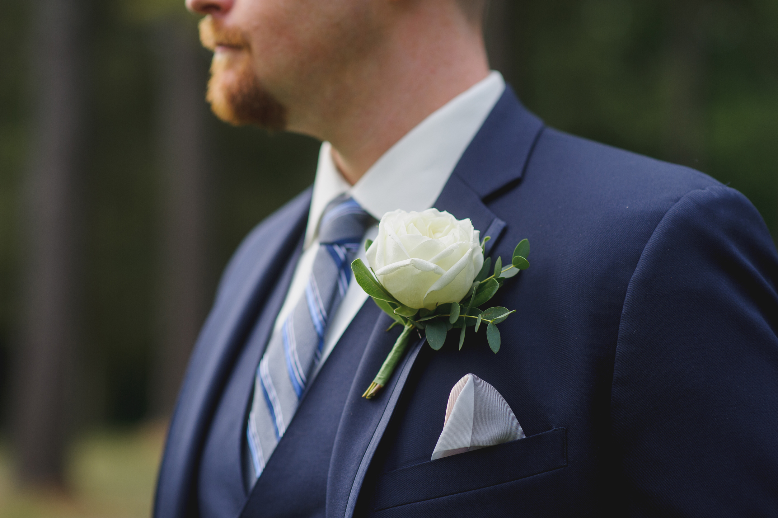 grooms boutonniere - Pearl Weddings and Events