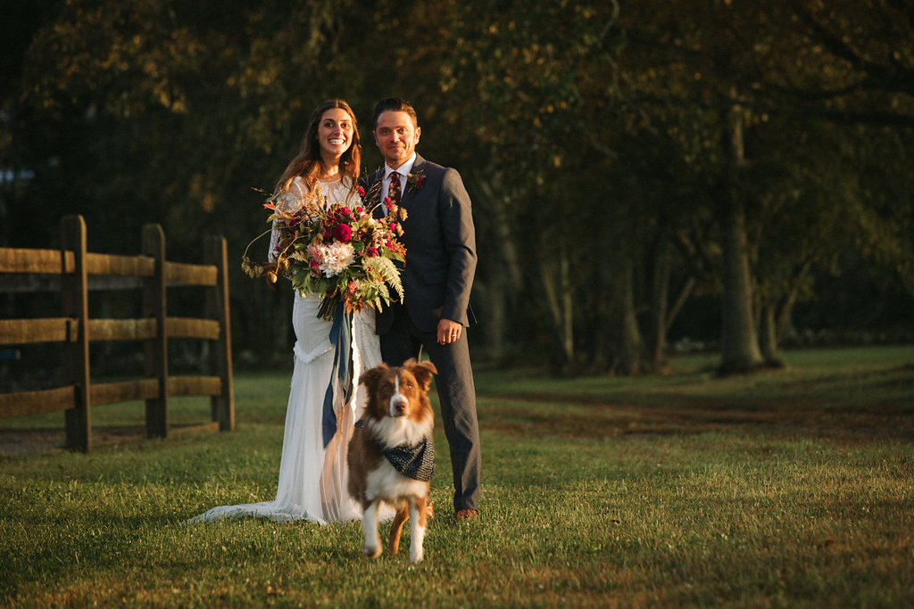 a beautiful family of love and fur babies - Pearl Weddings & Events!