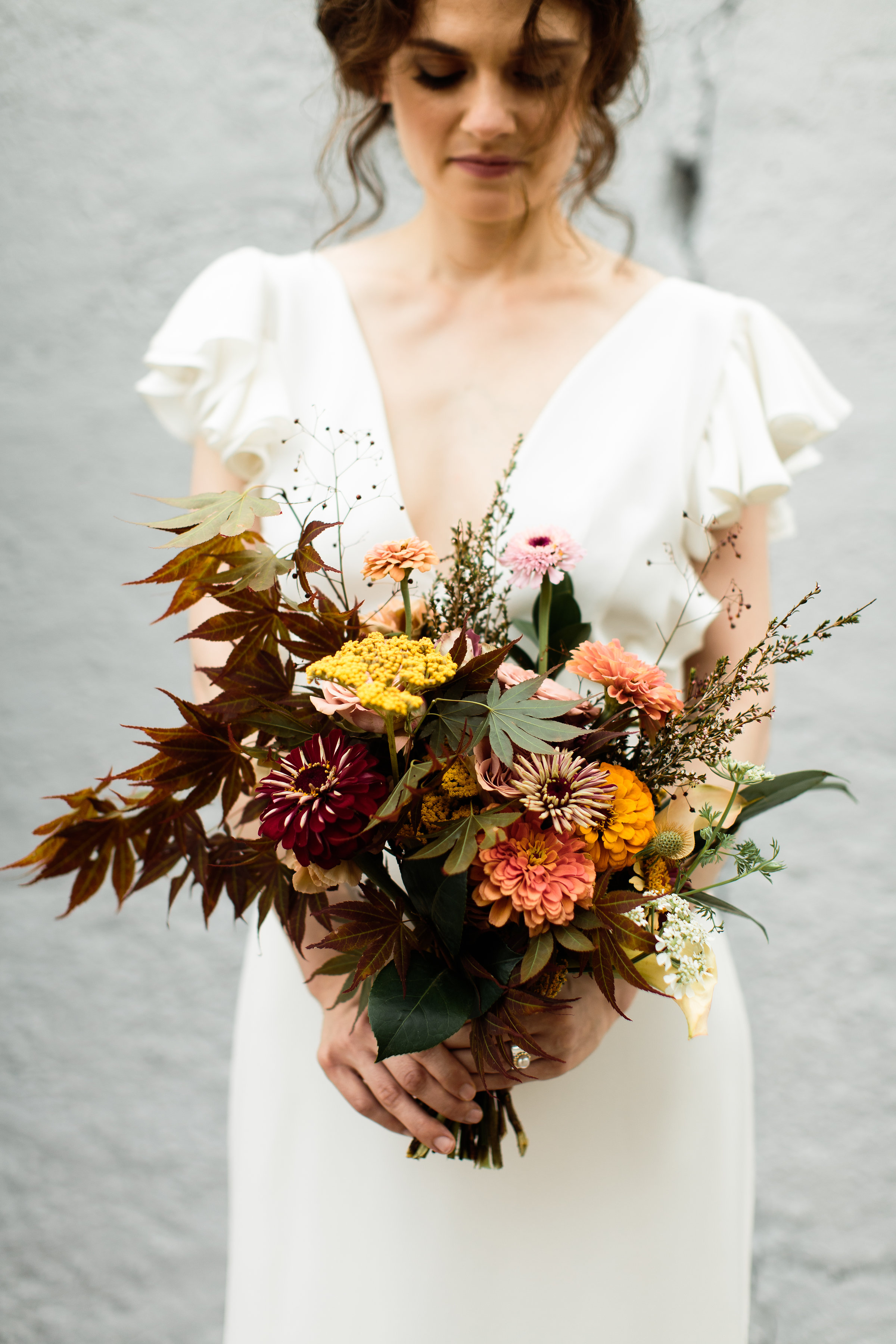 Jakkelyn Iris floral design for the brides bouquet - Pearl Weddings & Events