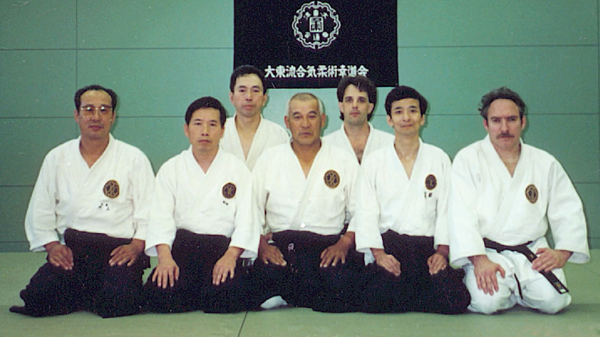 Kiyama Shihan and Goldberg Sensei training at the Hombu Dojo in Kitami, Japan.