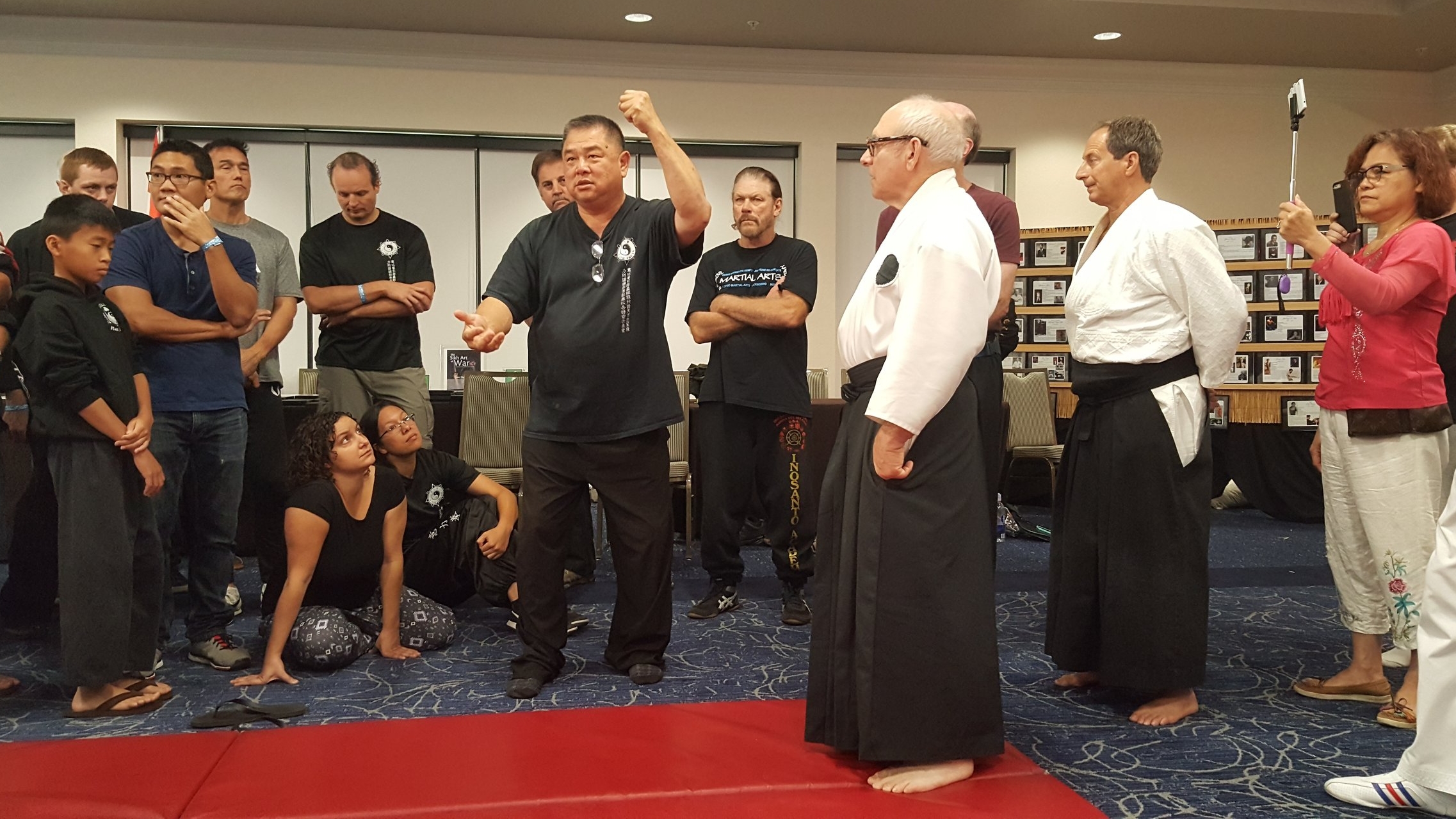 Chin and Goldberg instructing up and down.jpg